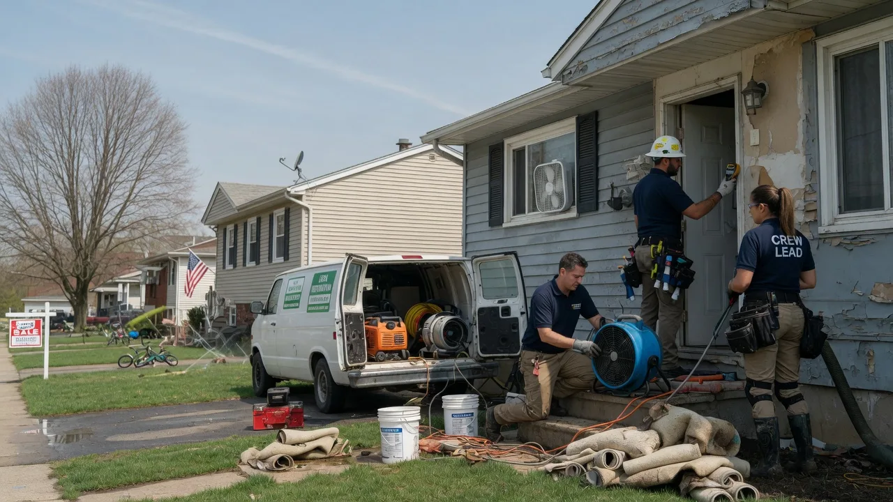 Flood Cleanup in Lutherville Timonium, MD near me